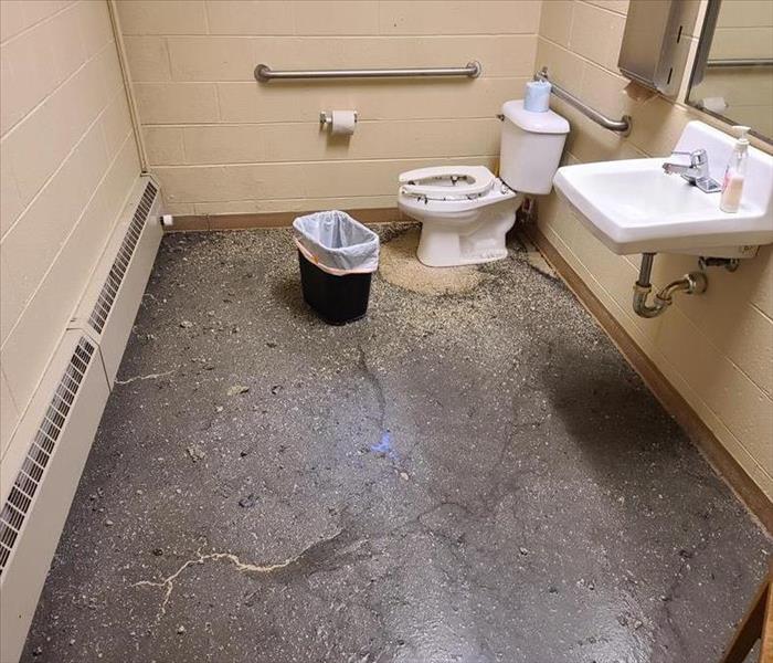 Raw Sewage affecting church bathroom